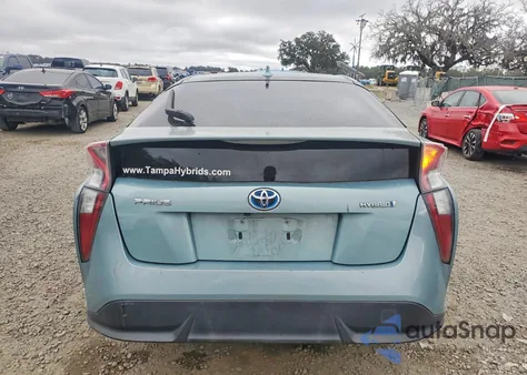 2017 Toyota Prius from USA, damaged, VIN JTDKARFUXH3037099